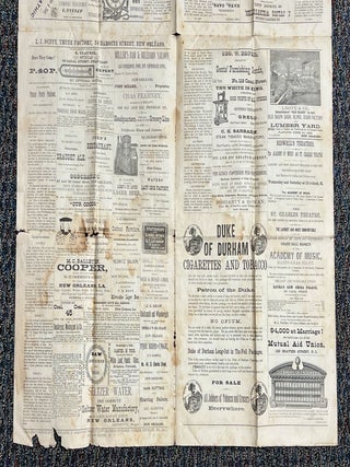 P. 40 P. Official Illustrated Journal. New Orleans Mardi-Gras, February 21st, 1882.