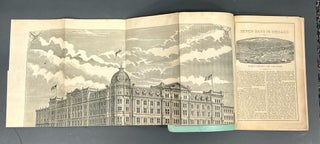 7 DAYS In CHICAGO. A Complete Guide to the Street Cars, Omnibuses, Railroads, Notable Buildings, Union Stock Yards, Churches, Charitable Institutions, Etc. Packing Houses, Tunnels and Water System, Etc., together with a map and historical sketch of the City and the Great Fire.
