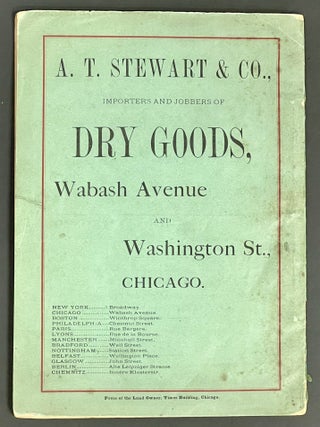 7 DAYS In CHICAGO. A Complete Guide to the Street Cars, Omnibuses, Railroads, Notable Buildings, Union Stock Yards, Churches, Charitable Institutions, Etc. Packing Houses, Tunnels and Water System, Etc., together with a map and historical sketch of the City and the Great Fire.