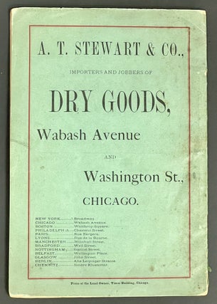 7 DAYS In CHICAGO. A Complete Guide to the Street Cars, Omnibuses, Railroads, Notable Buildings, Union Stock Yards, Churches, Charitable Institutions, Etc. Packing Houses, Tunnels and Water System, Etc., together with a map and historical sketch of the City and the Great Fire.
