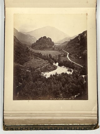 GRAND TOUR ALBUMEN PHOTOGRAPH ALBUM Of SCOTLAND.