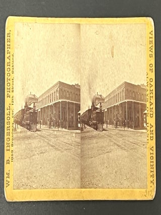 Item #51798 VIEWS Of OAKLAND And VICINITY. Stereoview Photograph, William Booker - Photographer...
