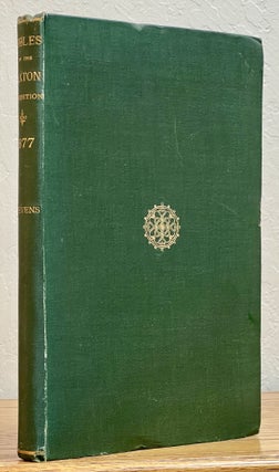 Item #52067 The BIBLES In The CAXTON EXHIBITION MDCCCLXXVII. Henry Stevens