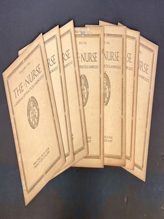 The NURSE. A Journal of Practical Knowlege. Lot of 14 Miscellaneous Issues, January 1916 - August 1917.