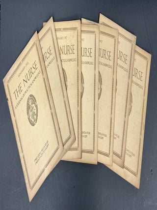 The NURSE. A Journal of Practical Knowlege. Lot of 14 Miscellaneous Issues, January 1916 - August 1917.