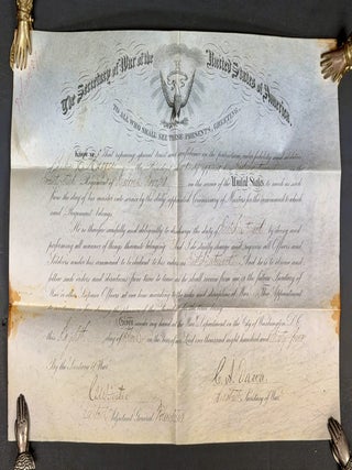 Item #52127 COMMISSION APPOINTMENT Twenty Third Regiment of Colored Troops. Civil War Ephemera,...