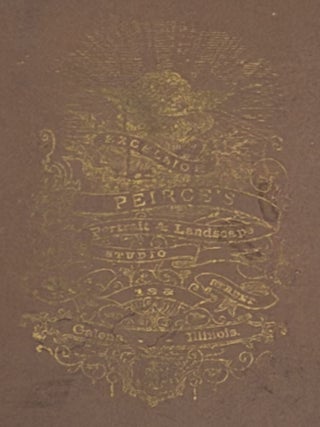 CABINET CARD ALBUMEN PHOTOGRAPH Of SHORT - HORN CATTLE.