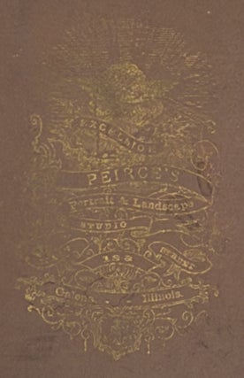 CABINET CARD ALBUMEN PHOTOGRAPH Of SHORT - HORN CATTLE.