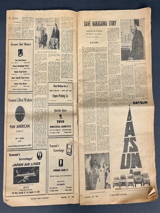 The RAFU SHIMPO SUPPLEMENT. Legacy to the Spanish. December 19, 1966.