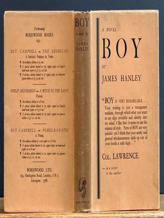 Item #52215 BOY. James Hanley
