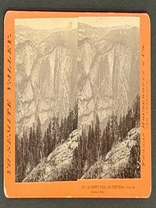 Item #52222 YO-SEMITE FALL, 2,634 FEET HIGH, -- from the Sentinel Dome. 1611. Yo-semite Valley...