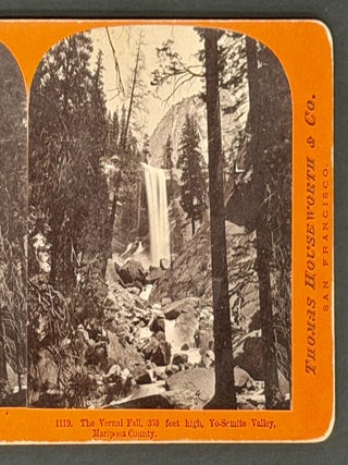 The VERNAL FALL, 350 Feet High, Yo-Semite Valley, Maripose County. 1119.
