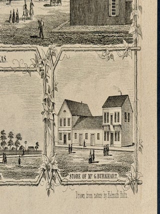 ILLUSTRATED LETTERSHEET. Hotel at Matagorda, Texas
