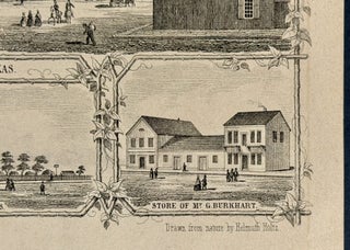 ILLUSTRATED LETTERSHEET. Hotel at Matagorda, Texas