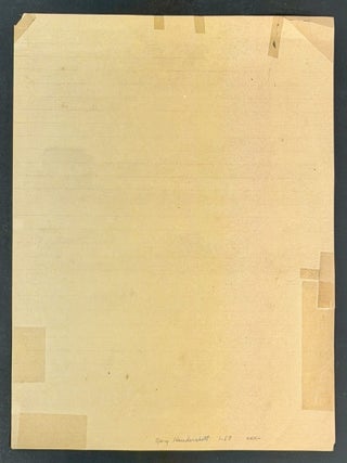 ILLUSTRATED LETTERSHEET. Hotel at Matagorda, Texas