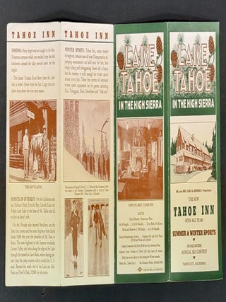 LAKE TAHOE In The HIGH SIERRA. The New Tahoe Inn.