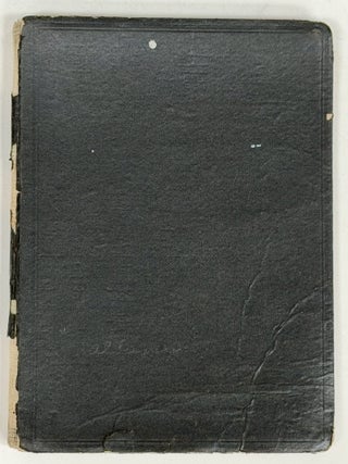 MANUSCRIPT NOTEBOOK Of A YOUNG NURSE At BELLEVUE HOSPITAL, New York City, in the Immediate Aftermath of World War I.