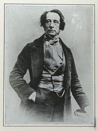 Item #52254 MOUNTED SILVER GELATIN PHOTOGRAPH Of DICKENS After an Daguerreotype by Antoine...
