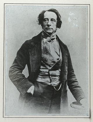 Item #52254 MOUNTED SILVER GELATIN PHOTOGRAPH Of DICKENS After an Daguerreotype by Antoine...