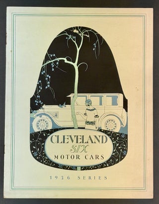 Item #52267 CLEVELAND SIX Motor Cars. 1926 Series. Automotive Promotional Brochure