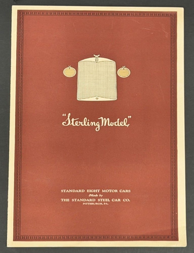 Item #52271 "STERLING MODEL" Standard Eight Motor Cars. Automotive Promotional Brochure.