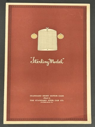 Item #52271 "STERLING MODEL" Standard Eight Motor Cars. Automotive Promotional Brochure