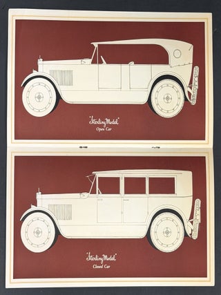 "STERLING MODEL" Standard Eight Motor Cars.