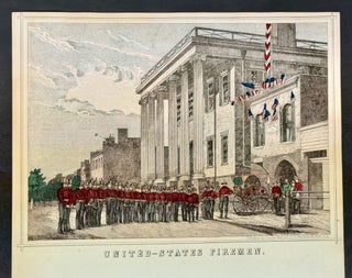 Item #52287 UNITED STATES - FIREMEN. Lettersheet