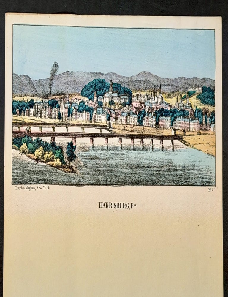 Item #52288 HARRISBURG, PA. No. 2. Lettersheet.