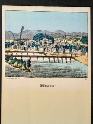 Item #52288 HARRISBURG, PA. No. 2. Lettersheet