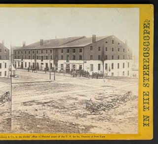 LIBBY PRISON. Stereoscopic Views in Richmond and Vicinity. No. 3141.