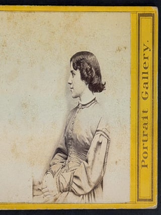 PROMINENT PROTRAITS. No. 2095. Miss Annie Dickinson - Great Female Oratress.