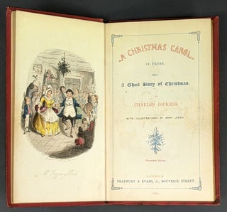 A CHRISTMAS CAROL. In Prose. Being A Ghost Story of Christmas.