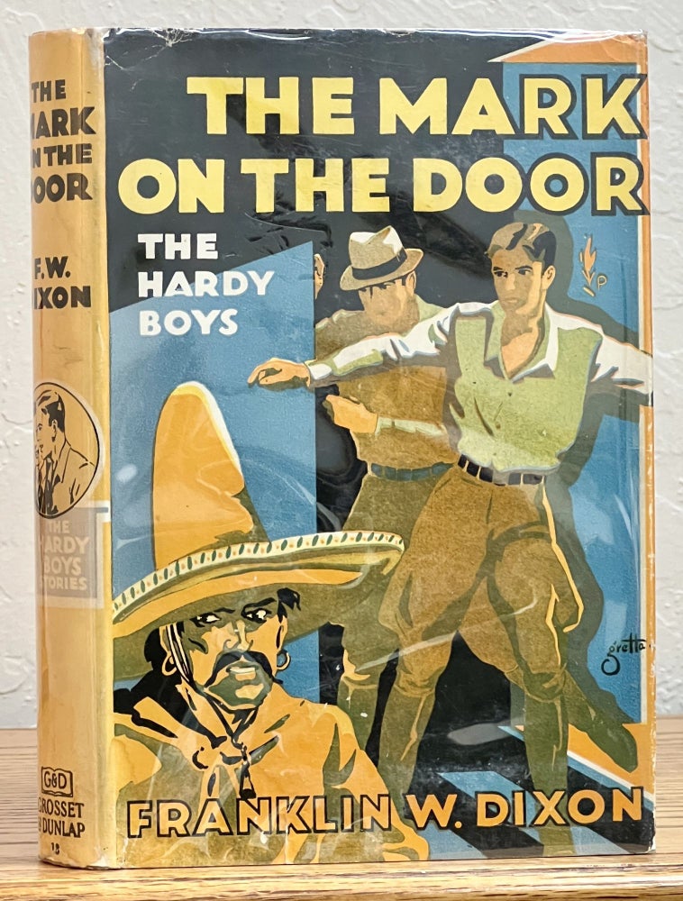 Item #5423.5 The MARK On The DOOR. The Hardy Boys Mystery Series #13. Franklin W. J. Clemens Gretta - Dixon.