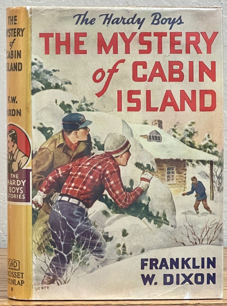 Item #5425.4 The MYSTERY Of CABIN ISLAND. The Hardy Boys Mystery Series #8. Franklin W. Dixon.