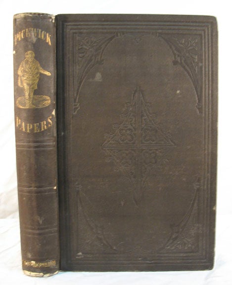 Item #6185.1 The PICKWICK PAPERS. From Petersons' Uniform Edition of Dickens' Works. Charles Dickens, 1812 - 1870.