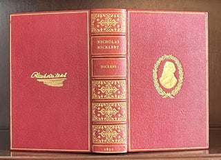 Item #629.12 The LIFE And ADVENTURES Of NICHOLAS NICKLEBY. Charles . "Palette Dickens, Peter",...