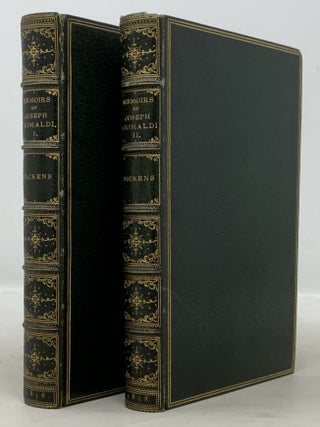 Item #643 MEMOIRS Of JOSEPH GRIMALDI. Charles. 1812 - 1870 Dickens, Joseph. 'Boz' - Grimaldi