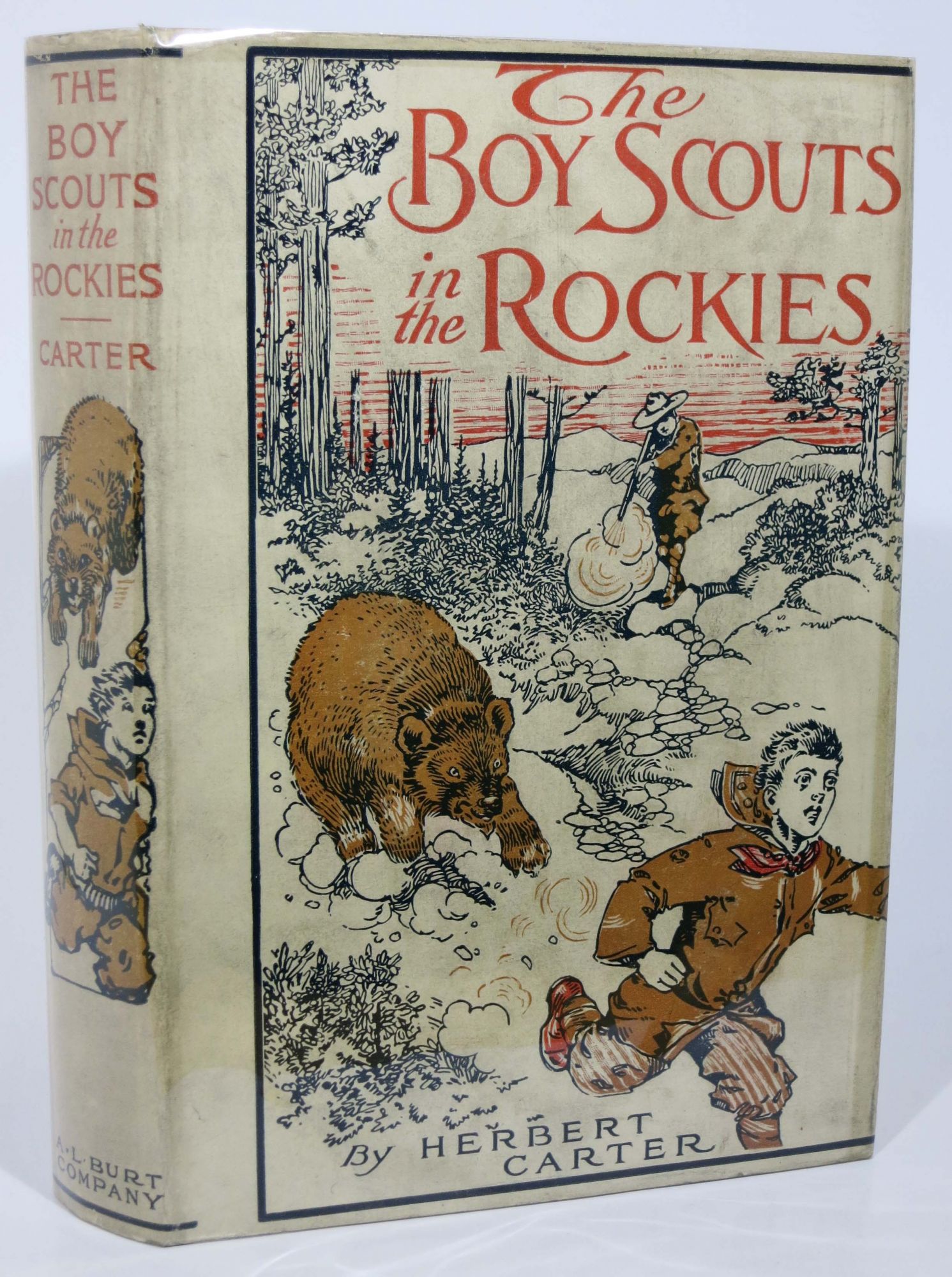 Carter, Herbert - The BOY SCOUTS In The ROCKIES or, The Secret of the Hidden Silver Mine. The Boy Scout Series #6