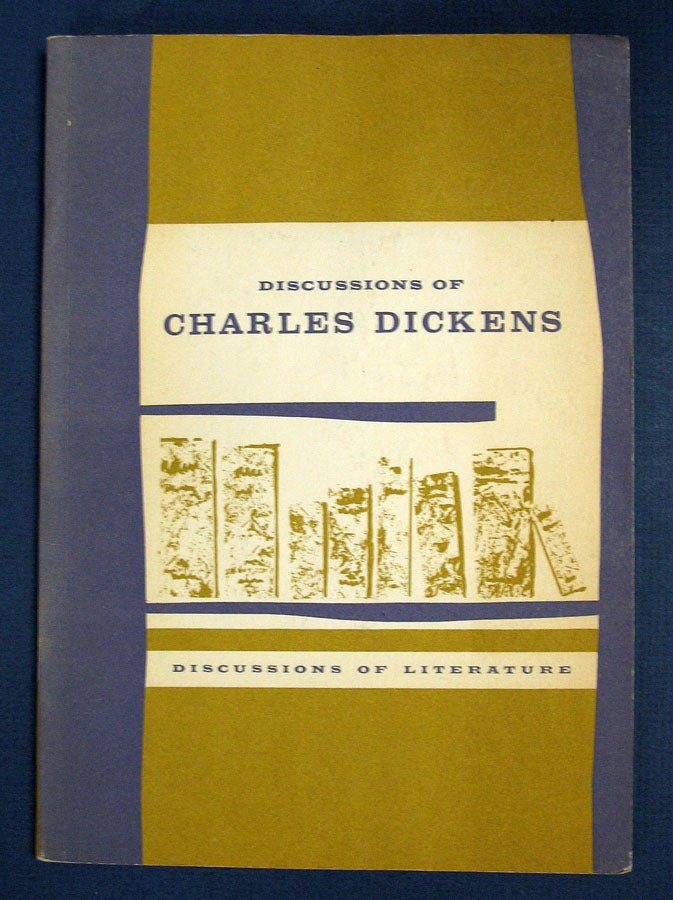 Item #6673 DISCUSSIONS Of CHARLES DICKENS.; From the Discussion of Literature Series. Charles - Subject. Clark Dickens, William Ross -, 1812 - 1870.