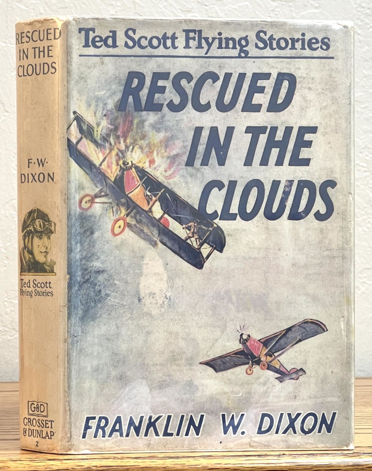 Item #677.4 RESCUED In The CLOUDS. Ted Scott Flying Stories #2. Franklin W. Dixon.