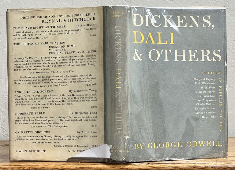 Item #712.5 DICKENS, DALI & OTHERS. Studies in Popular Culture. Charles. 1812 - 1870 Dickens, George Orwell, Eric Arthur. 1903 - 1950 Blair.