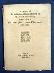 Item #7498 CATALOGUE Of An EXHIBITION COMMEMORATING The HUNDRETH ANNIVERSARY Of The BIRTH Of...