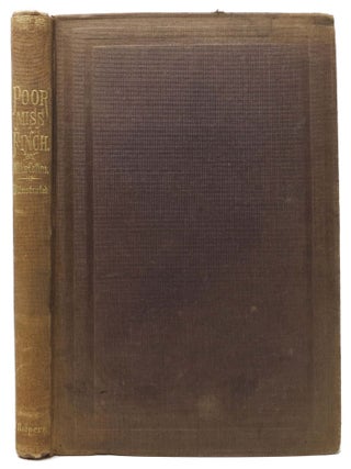 Item #771.1 POOR MISS FINCH. A Novel. Wilkie Collins