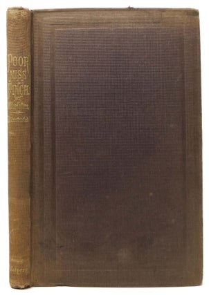 Item #771.1 POOR MISS FINCH. A Novel. Wilkie Collins, 1824 - 1889