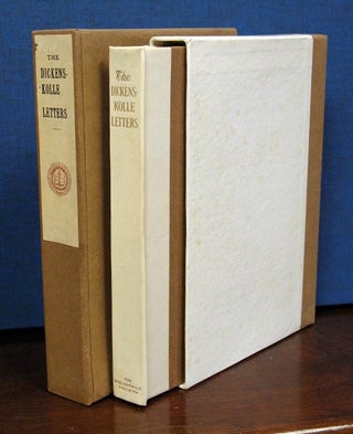 Item #819.6 The DICKENS - KOLLE LETTERS. Charles . Smith Dickens, Harry B. -, 1812 - 1870