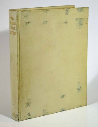 Item #819.9 The DICKENS - KOLLE LETTERS.; Supplemental to the Letters from Charles Dickens to...