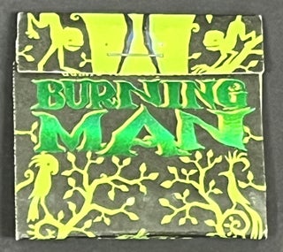 Item #91959 MATCHBOOK. Burning Man. Admit One Earthling. Burning Man Artifact