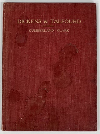 Item #9813.2 DICKENS And TALFOURD. With an Address & Three Unpublished Letters to Talfourd, the...