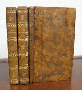 Item #9914.1 The MONASTERY. A Romance. Walter. 1771 - 1832 Scott, By The Author of 'Waverly"
